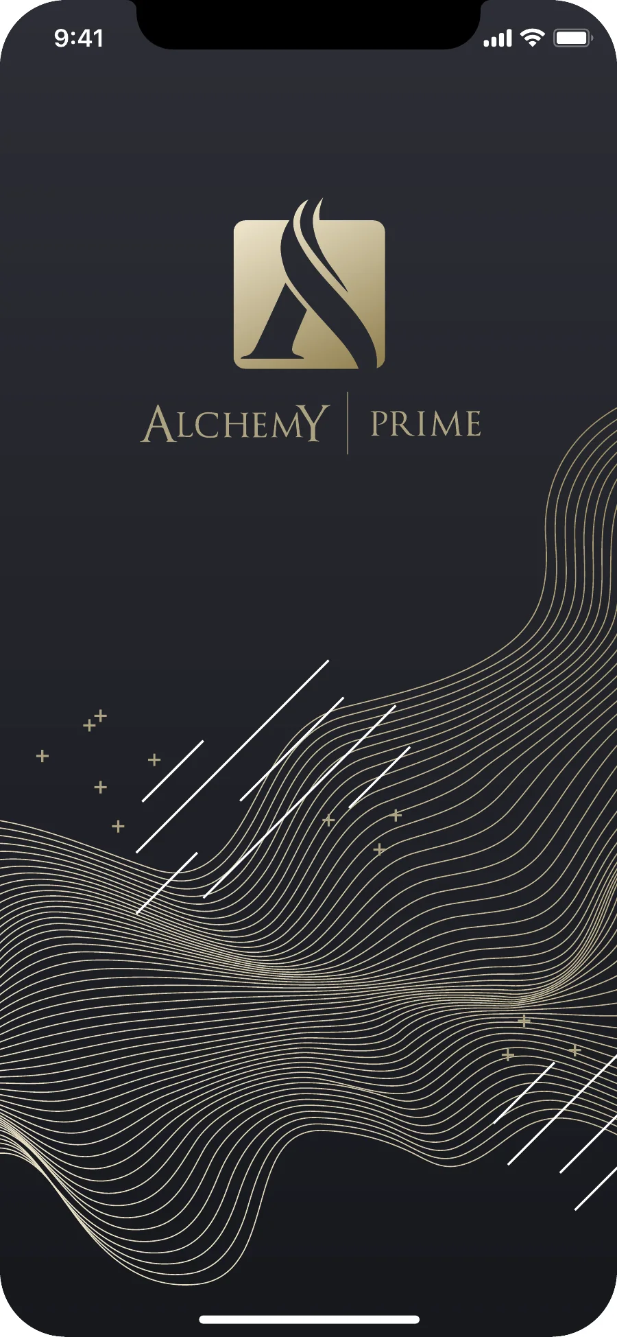 Alchemy Markets Trading App UX UI - Ansicht 1