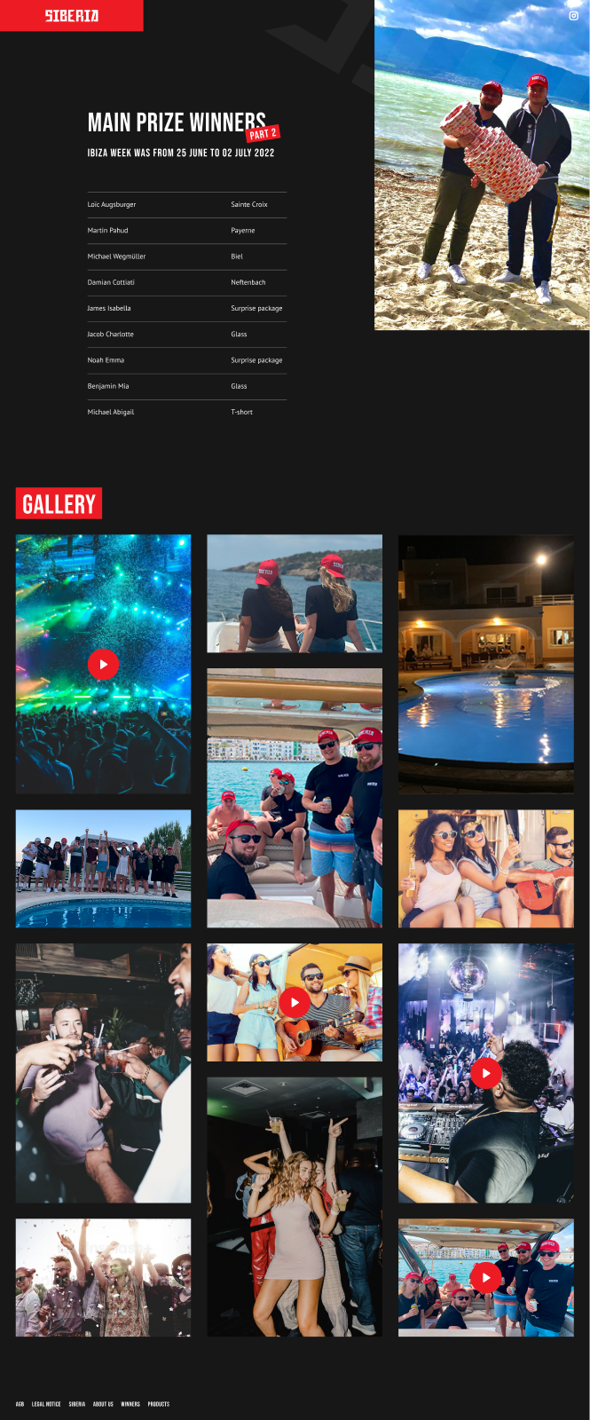 Siberia Snus 2.0 Figma — Winners — Lifestyle-Photography-Galerie mit Outdoor-Story und konsistenter Visual-Sprache